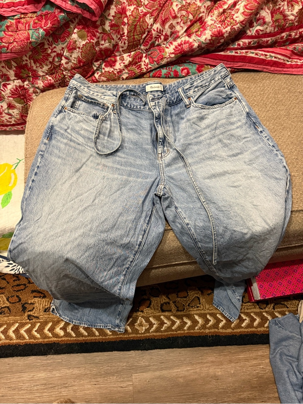 Madewell Light Blue Boyfriend Jeans